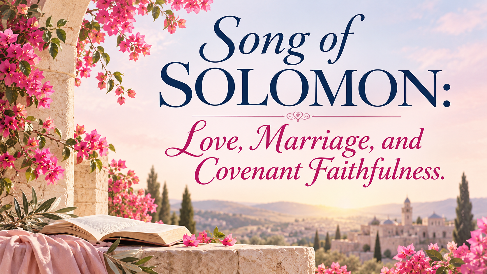 Song of Solomon: Love, Marriage, and Covenant Faithfulness