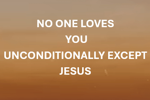 Jesus loves you